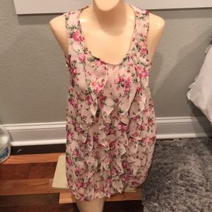 Floral tunic